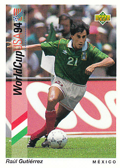 Raul Gutierrez Mexico Upper Deck World Cup 1994 Preview Eng/Spa #31